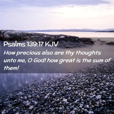 Psalms 139:17 KJV Free Bible Images