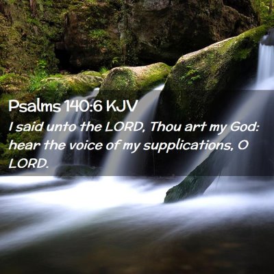 Psalms 140:6 KJV Free Bible Images