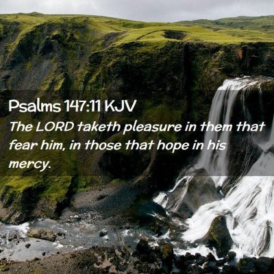 Psalms 147:11 KJV Free Bible Images