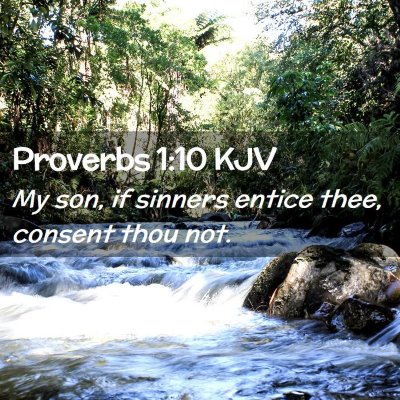 Proverbs 1:10 KJV Free Bible Images