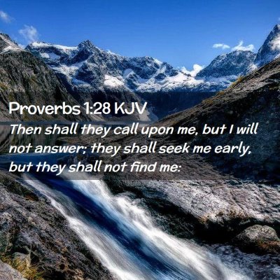 Proverbs 1:28 KJV Free Bible Images