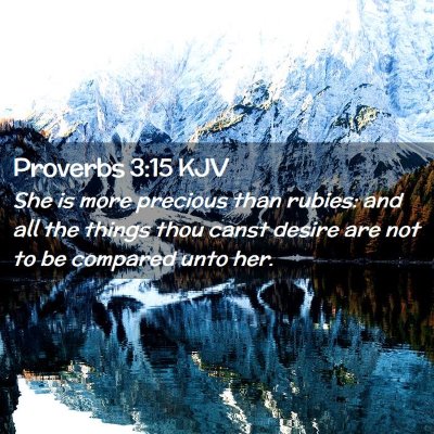 Proverbs 3:15 KJV Free Bible Images