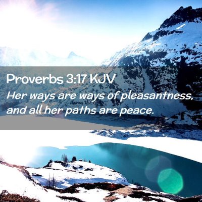 Proverbs 3:17 KJV Free Bible Images