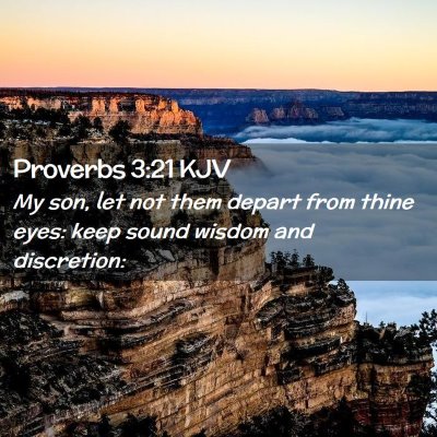 Proverbs 3:21 KJV Free Bible Images