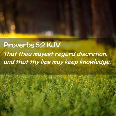 Proverbs 5:2 KJV Free Bible Images