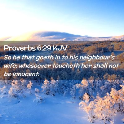 Proverbs 6:29 KJV Free Bible Images