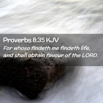 Proverbs 8:35 KJV Free Bible Images