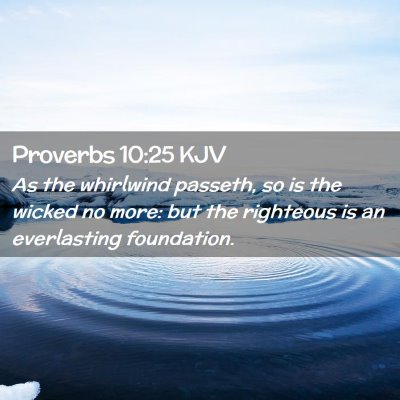 Proverbs 10:25 KJV Free Bible Images