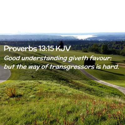 Proverbs 13:15 KJV Free Bible Images