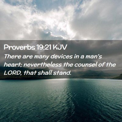 Proverbs 19:21 KJV Free Bible Images