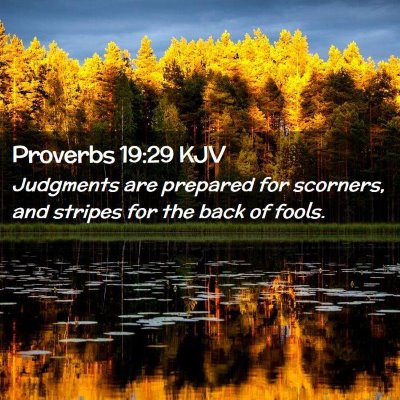 Proverbs 19:29 KJV Free Bible Images