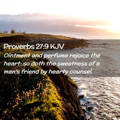 Proverbs 27:9 KJV Free Bible Images