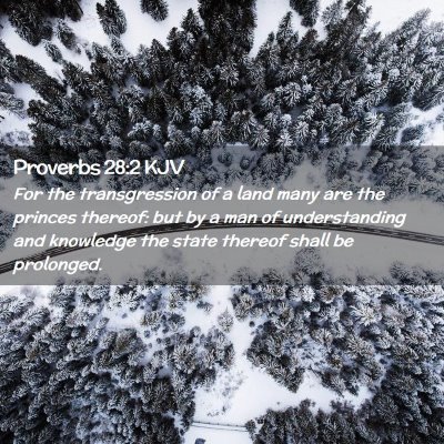 Proverbs 28:2 KJV Free Bible Images