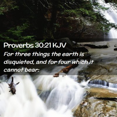 Proverbs 30:21 KJV Free Bible Images