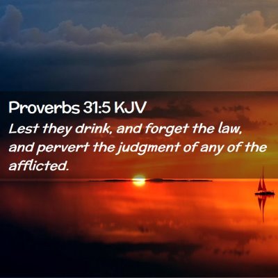 Proverbs 31:5 KJV Free Bible Images