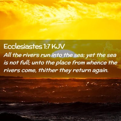 Ecclesiastes 1:7 KJV Free Bible Images