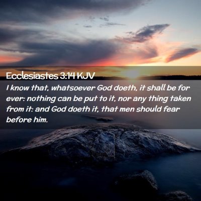 Ecclesiastes 3:14 KJV Free Bible Images