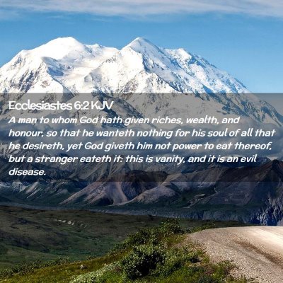 Ecclesiastes 6:2 KJV Free Bible Images