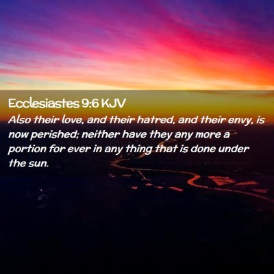 Ecclesiastes 9:6 KJV Free Bible Images