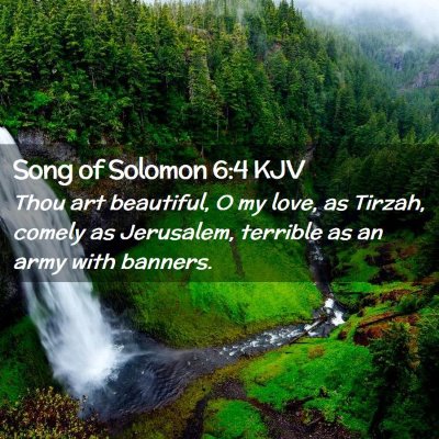 Song of Solomon 6:4 KJV Free Bible Images