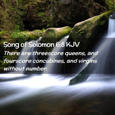 Song of Solomon 6:8 KJV Free Bible Images