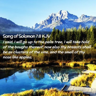 Song of Solomon 7:8 KJV Free Bible Images