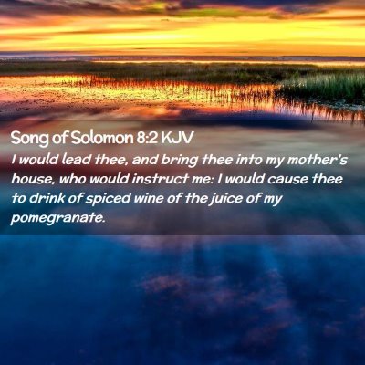 Song of Solomon 8:2 KJV Free Bible Images