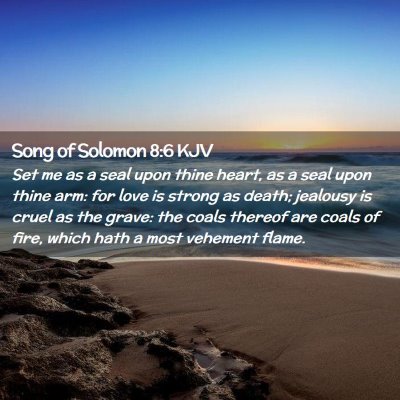 Song of Solomon 8:6 KJV Free Bible Images