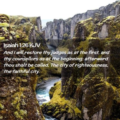 Isaiah 1:26 KJV Free Bible Images