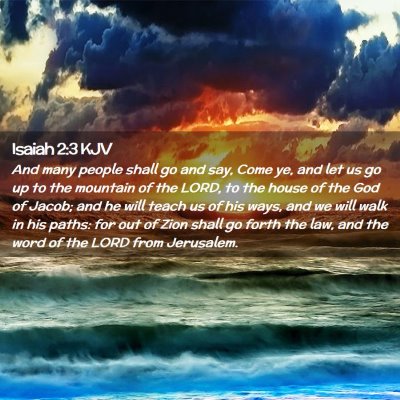 Isaiah 2:3 KJV Free Bible Images