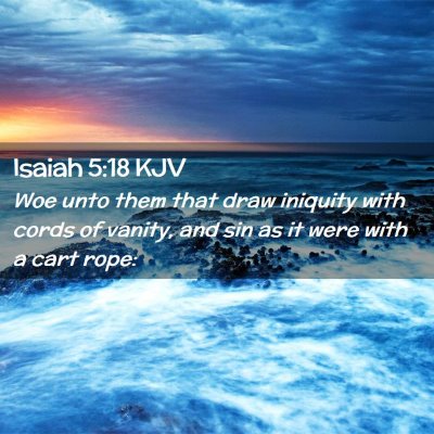 Isaiah 5:18 KJV Free Bible Images