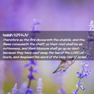 Isaiah 5:24 KJV Free Bible Images