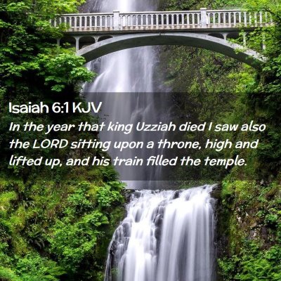 Isaiah 6:1 KJV Free Bible Images