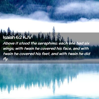 Isaiah 6:2 KJV Free Bible Images