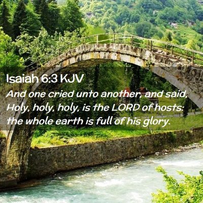 Isaiah 6:3 KJV Free Bible Images