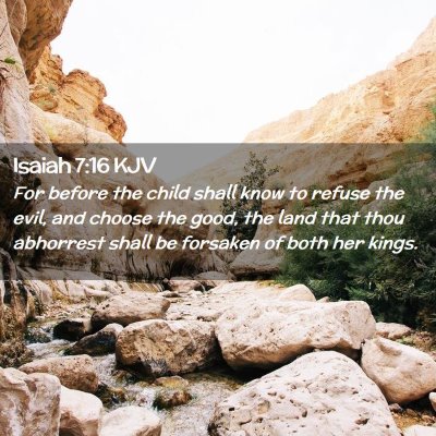 Isaiah 7:16 KJV Free Bible Images