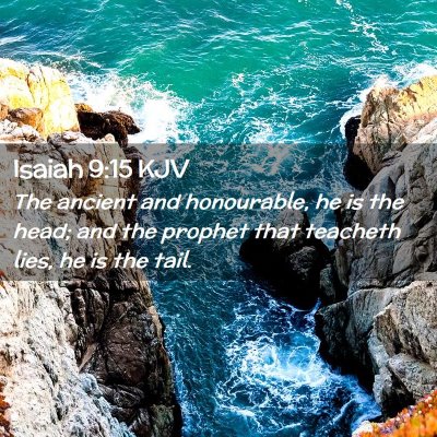 Isaiah 9:15 KJV Free Bible Images