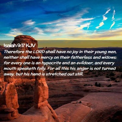 Isaiah 9:17 KJV Free Bible Images