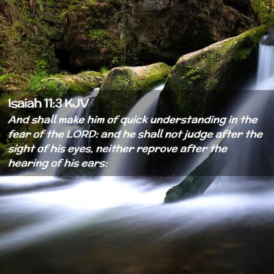 Isaiah 11:3 KJV Free Bible Images