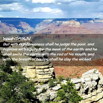 Isaiah 11:4 KJV Free Bible Images