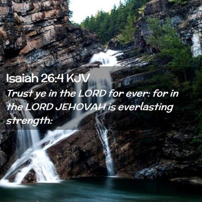 Isaiah 26:4 KJV Free Bible Images