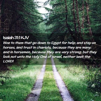 Isaiah 31:1 KJV Free Bible Images