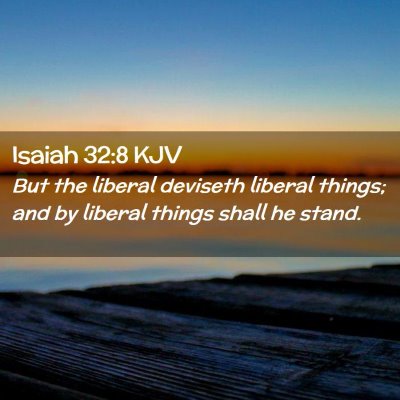 Isaiah 32:8 KJV Free Bible Images