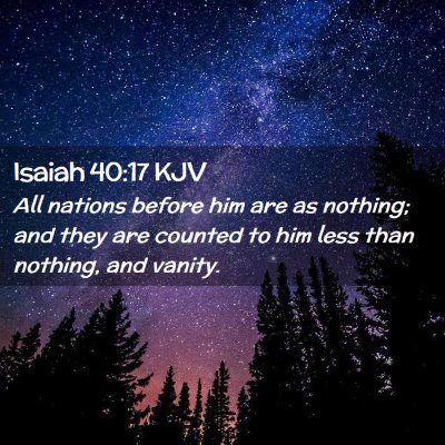 Isaiah 40:17 KJV Free Bible Images