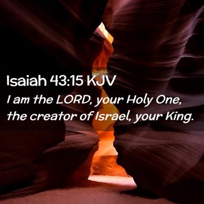 Isaiah 43:15 KJV Free Bible Images