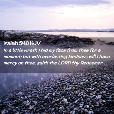 Isaiah 54:8 KJV Free Bible Images