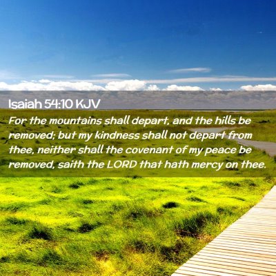 Isaiah 54:10 KJV Free Bible Images