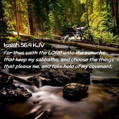 Isaiah 56:4 KJV Free Bible Images