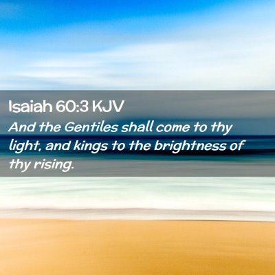 Isaiah 60:3 KJV Free Bible Images