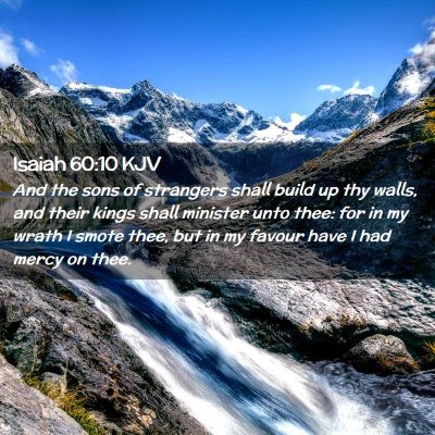 Isaiah 60:10 KJV Free Bible Images